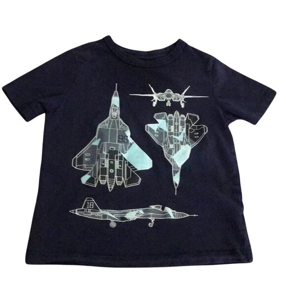Osh kosh originals Star Wars graphic tee short sleeve navy size 4 - Picture 2 of 9